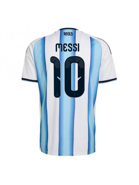Muži Futbalové oblečenie Argentína Lionel Messi #10 MS 2026 Krátky Rukáv - Domáci Muži Futbalové oblečenie Argentína Lionel Messi #10 MS 2026 Krátky Rukáv - Domáci
